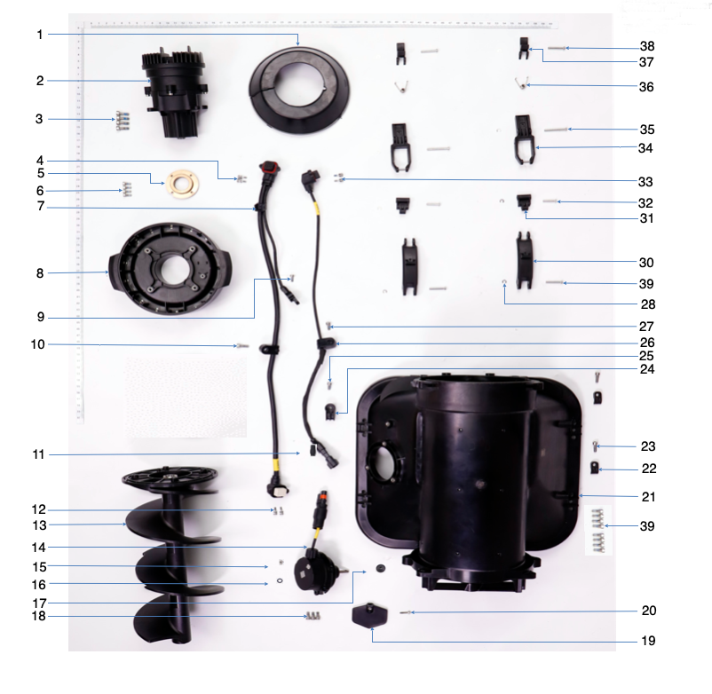 T100 Auger Parts