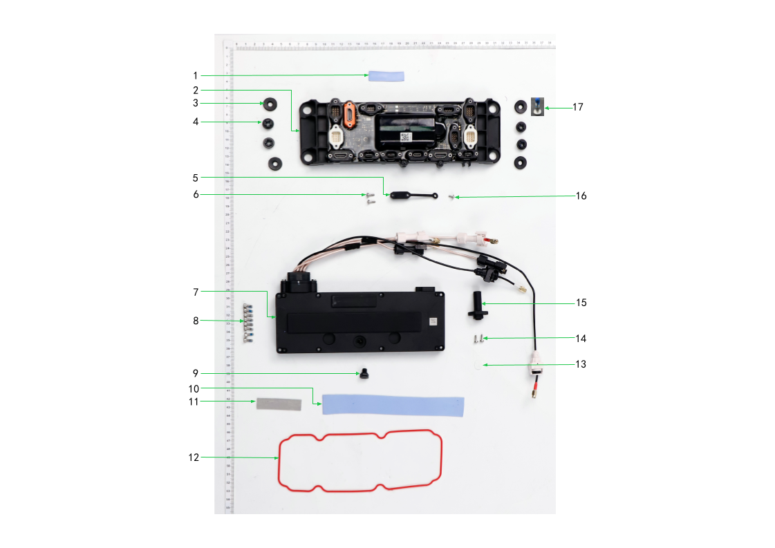 T100 Cable Distribution Board Diagram