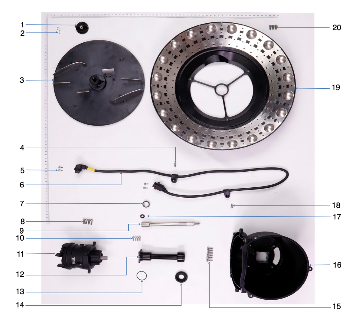 T100 Spreader Spinner Disk